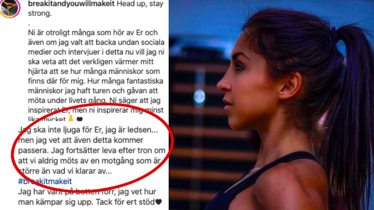 Elin Härkönen talar ut om händelsen på sin Instagram.